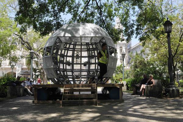 Obra Pull en Bienal 