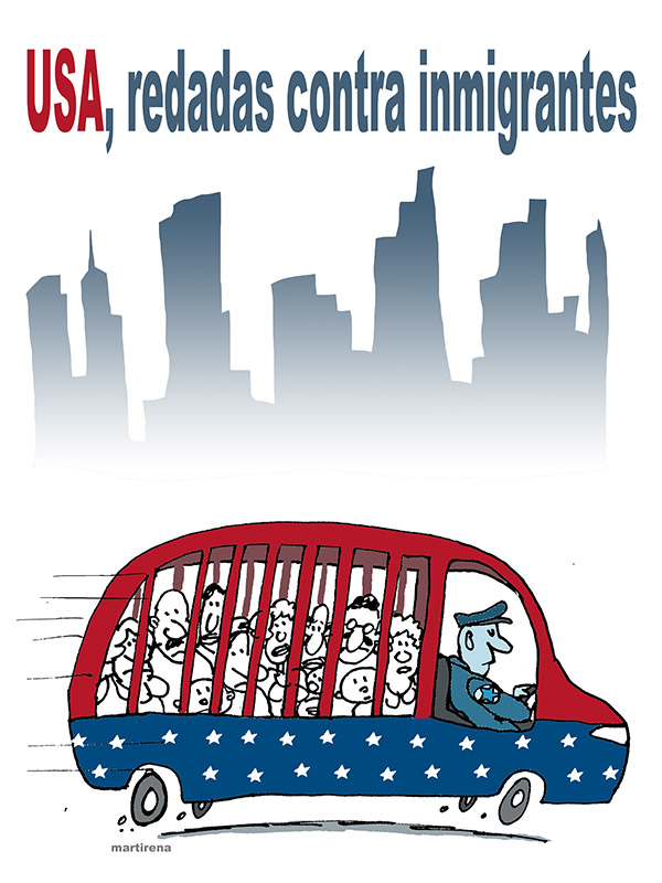 USA, redada contra inmigrantes USA, redada contra inmigrantes