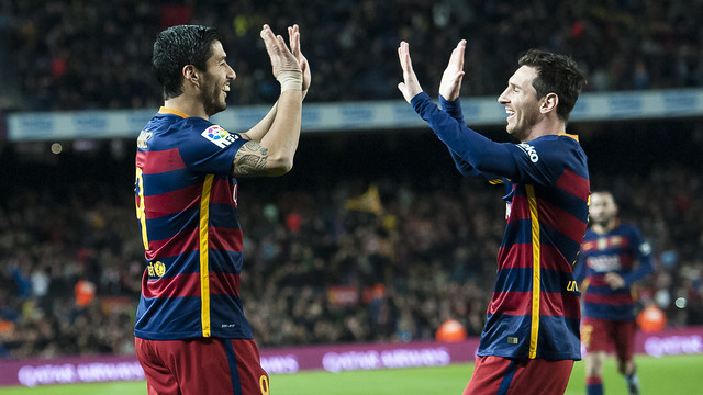 Messi y Suárez