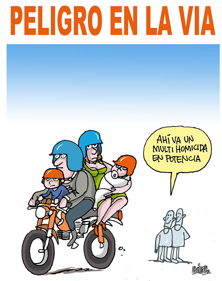 Peligros en la vía Peligros en la vía