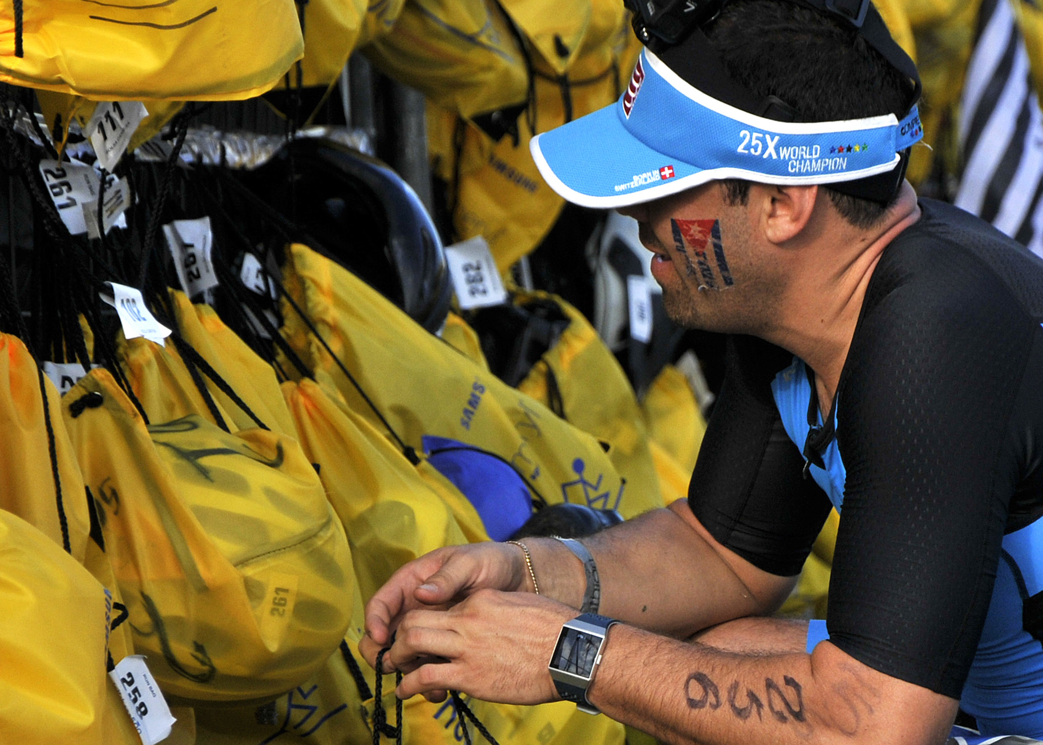 Triatlón bandera