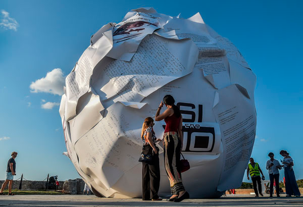 Alud-Obra de Lianet Martínez- Bienal de La Habana Alud-Obra de Lianet Martínez- Bienal de La Habana