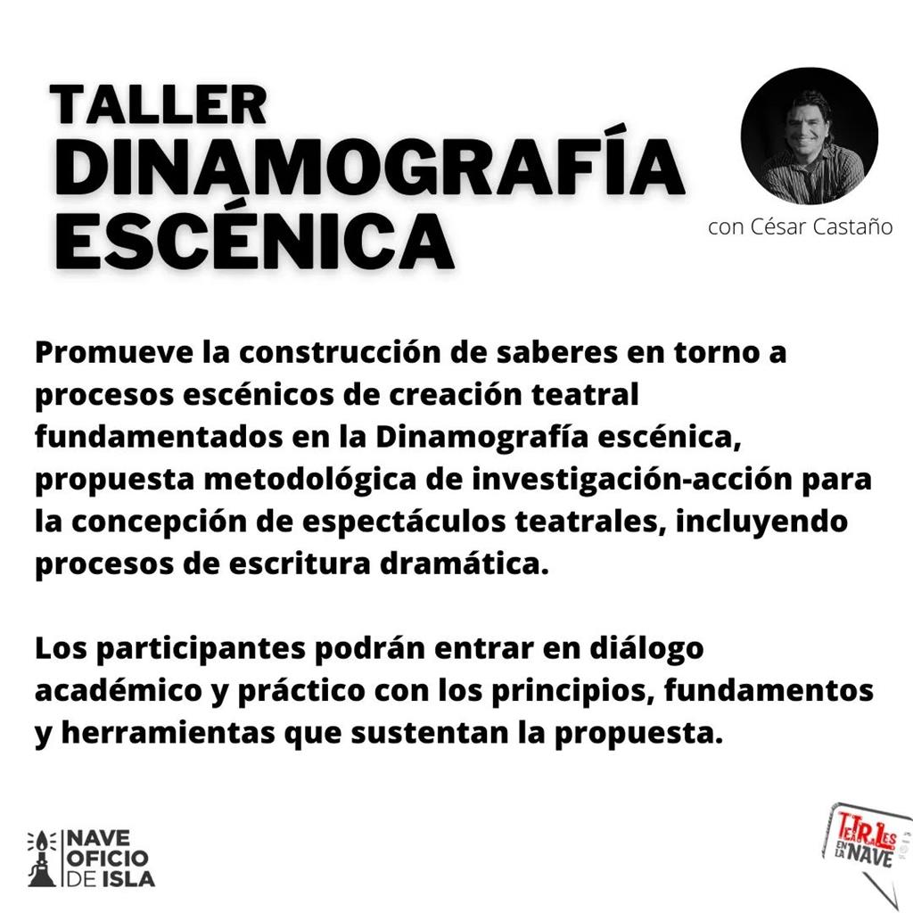 Taller dinamografía escénica Taller dinamografía escénica