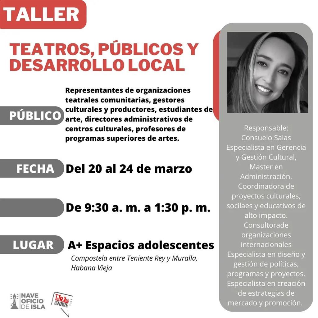 Taller teatros públicos desarrollo local Taller teatros públicos desarrollo local
