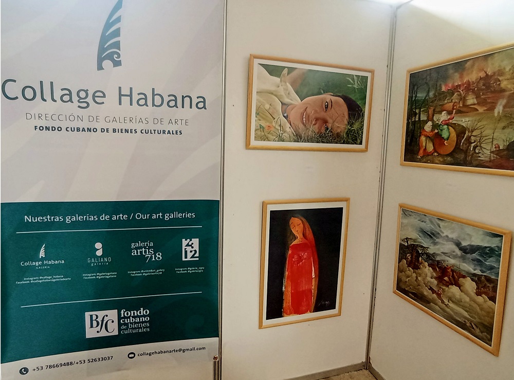 Arte para mamá, Stand institucional de Collage Habana Arte para mamá, Stand institucional de Collage Habana