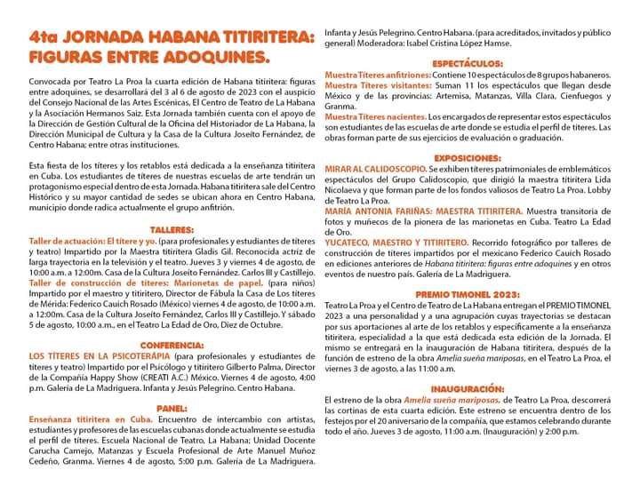 Taller de titeres