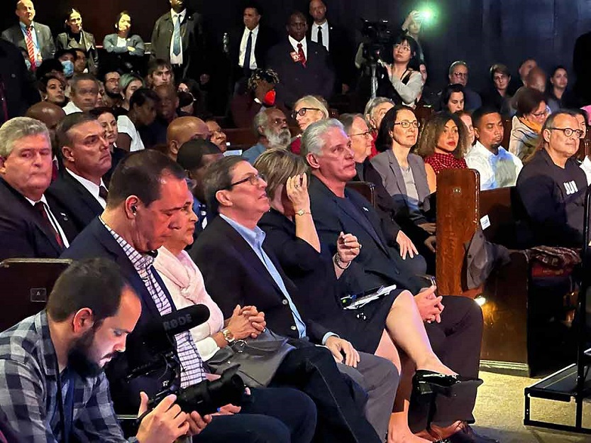 Voces de diginidad en Nueva York, Miguel Díaz-Canel Voces de diginidad en Nueva York, Miguel Díaz-Canel