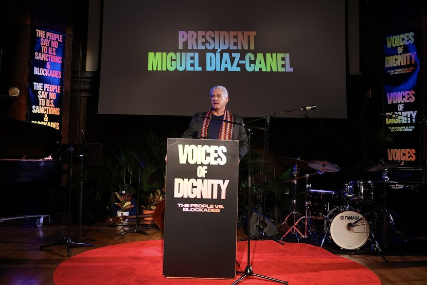 Diaz Canel en Nueva York Diaz Canel en Nueva York