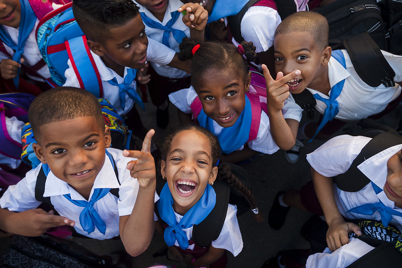 Estudiantes cubanos Estudiantes cubanos
