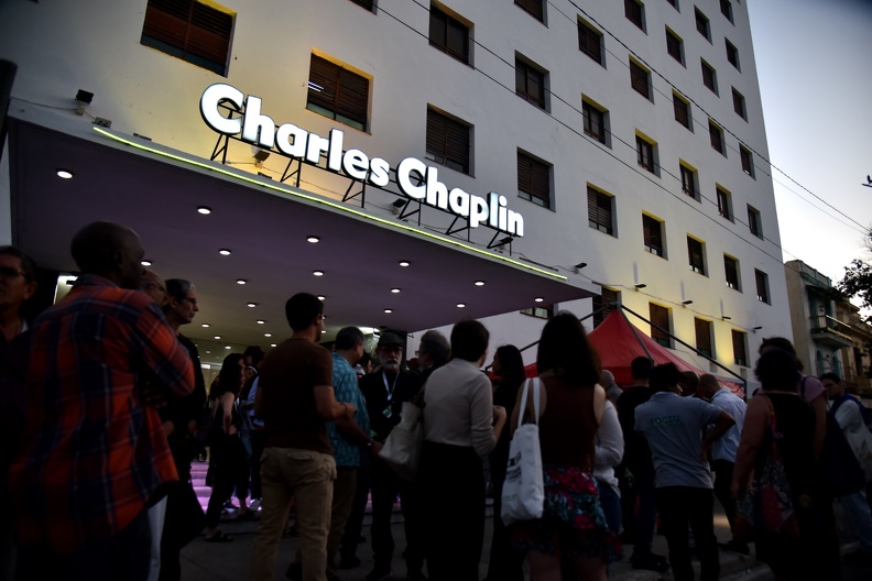 Sala Charles Chaplin, sede de la inauguración del 44 Festival Internacional del Nuevo Cine Latinoamericano Sala Charles Chaplin, sede de la inauguración del 44 Festival Internacional del Nuevo Cine Latinoamericano