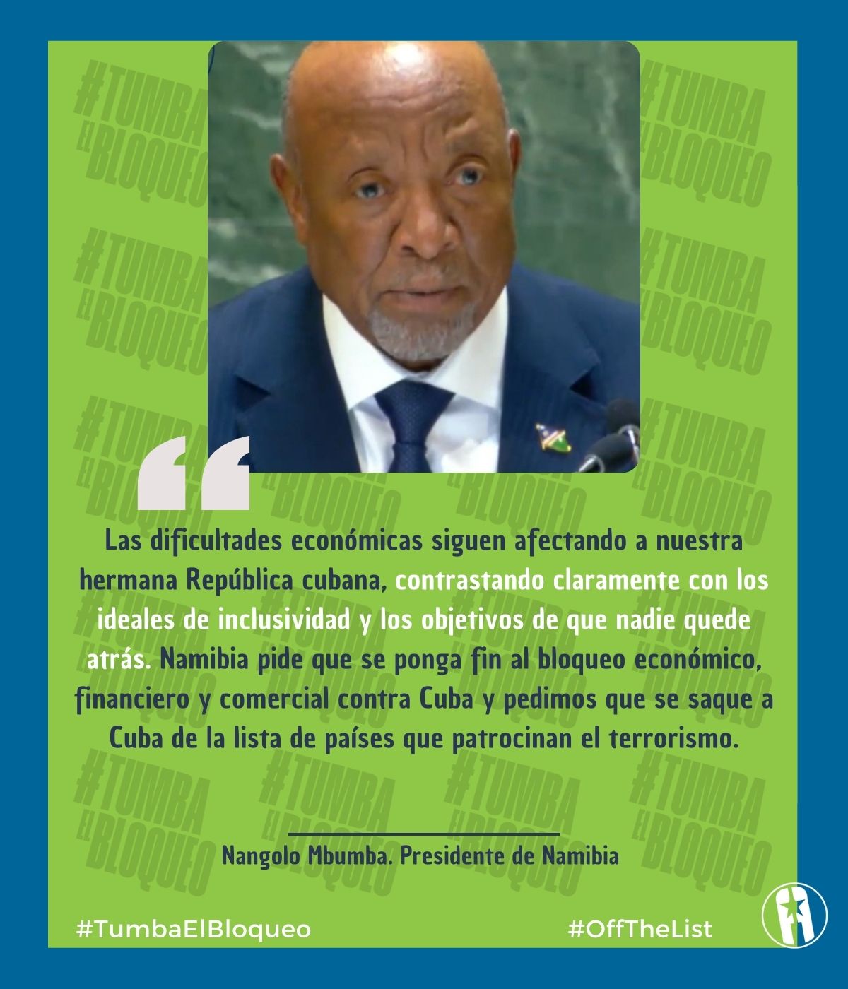 Apoyo a Cuba en la AGNU79 Apoyo a Cuba en la AGNU79