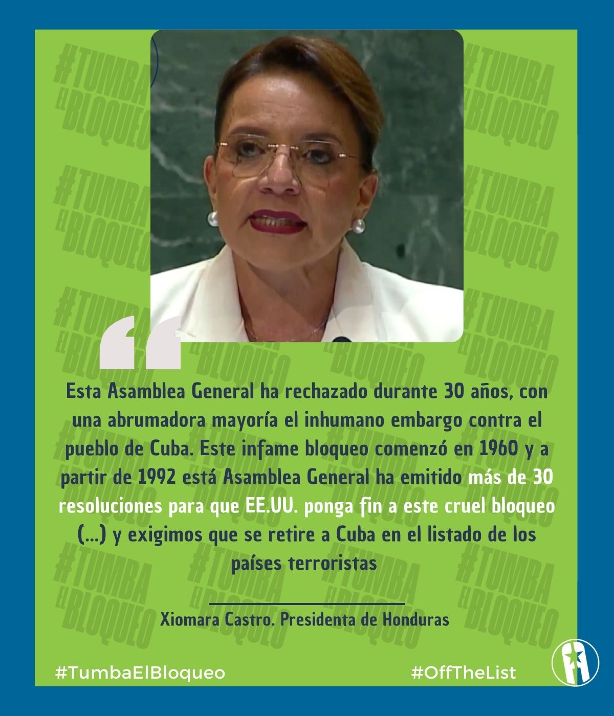 Apoyo a Cuba en la AGNU79 Apoyo a Cuba en la AGNU79