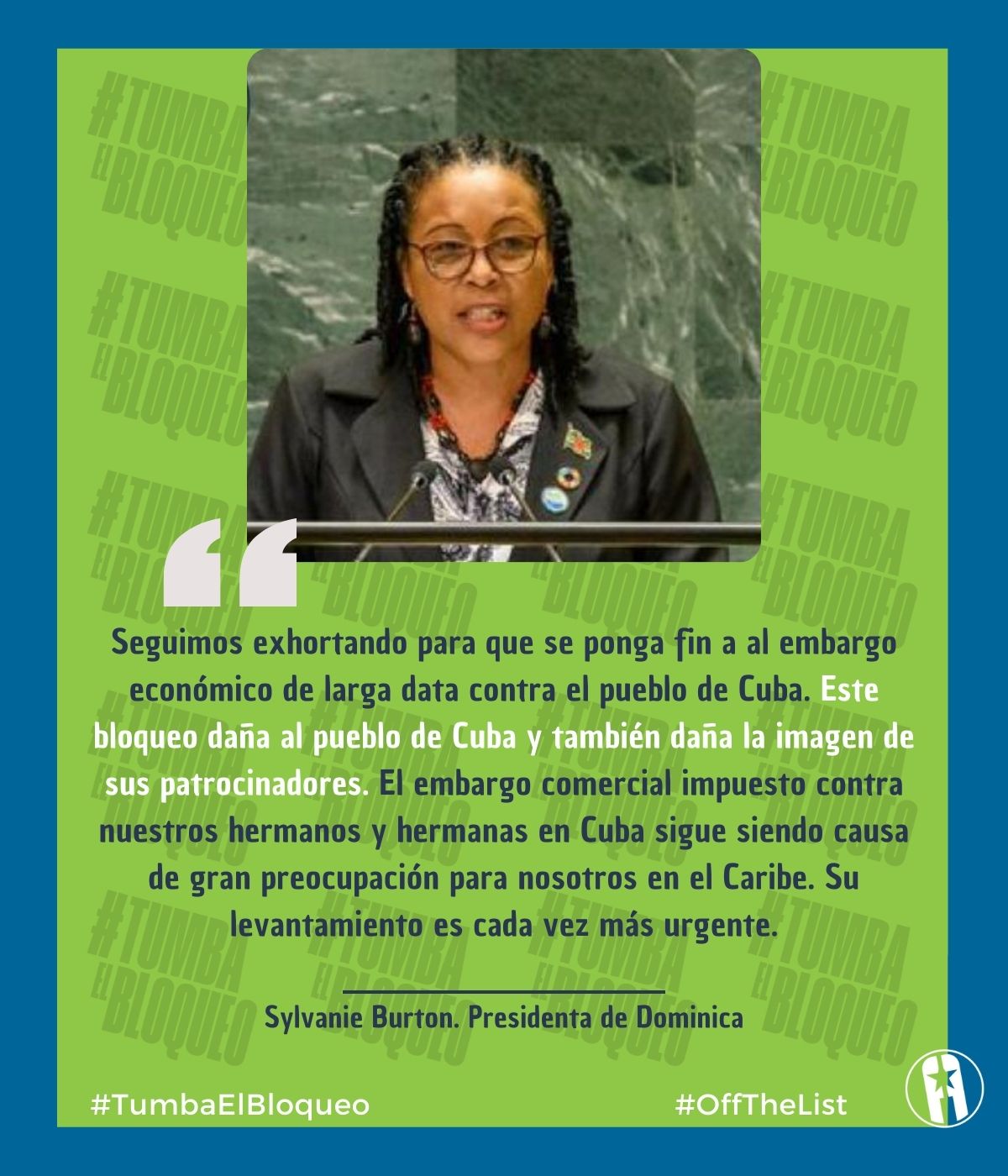 Apoyo a Cuba en la AGNU79 Apoyo a Cuba en la AGNU79