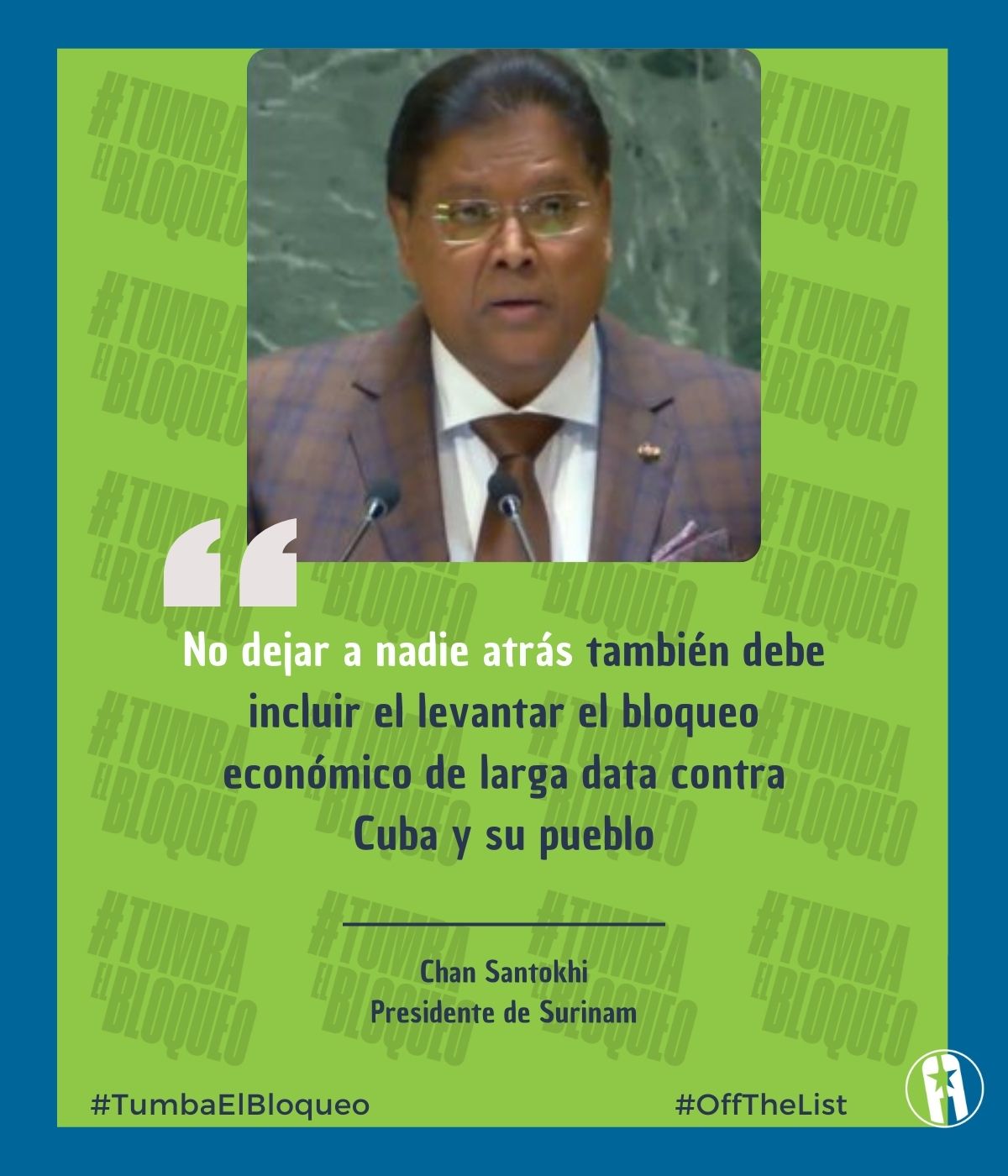 Apoyo a Cuba en la AGNU79 Apoyo a Cuba en la AGNU79