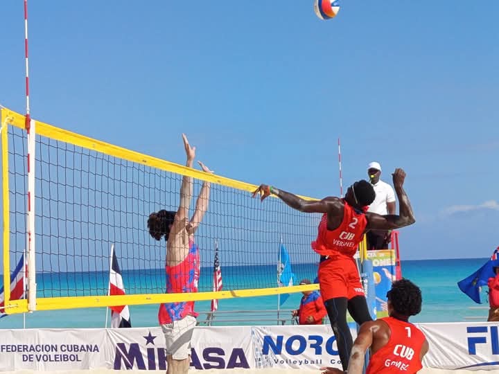 Voly de playa: Cuba de 4-3 en Varadero Voly de playa: Cuba de 4-3 en Varadero