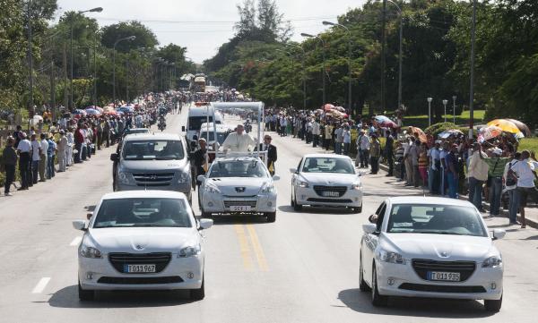 Primera visita del Papa Francisco a Cuba 