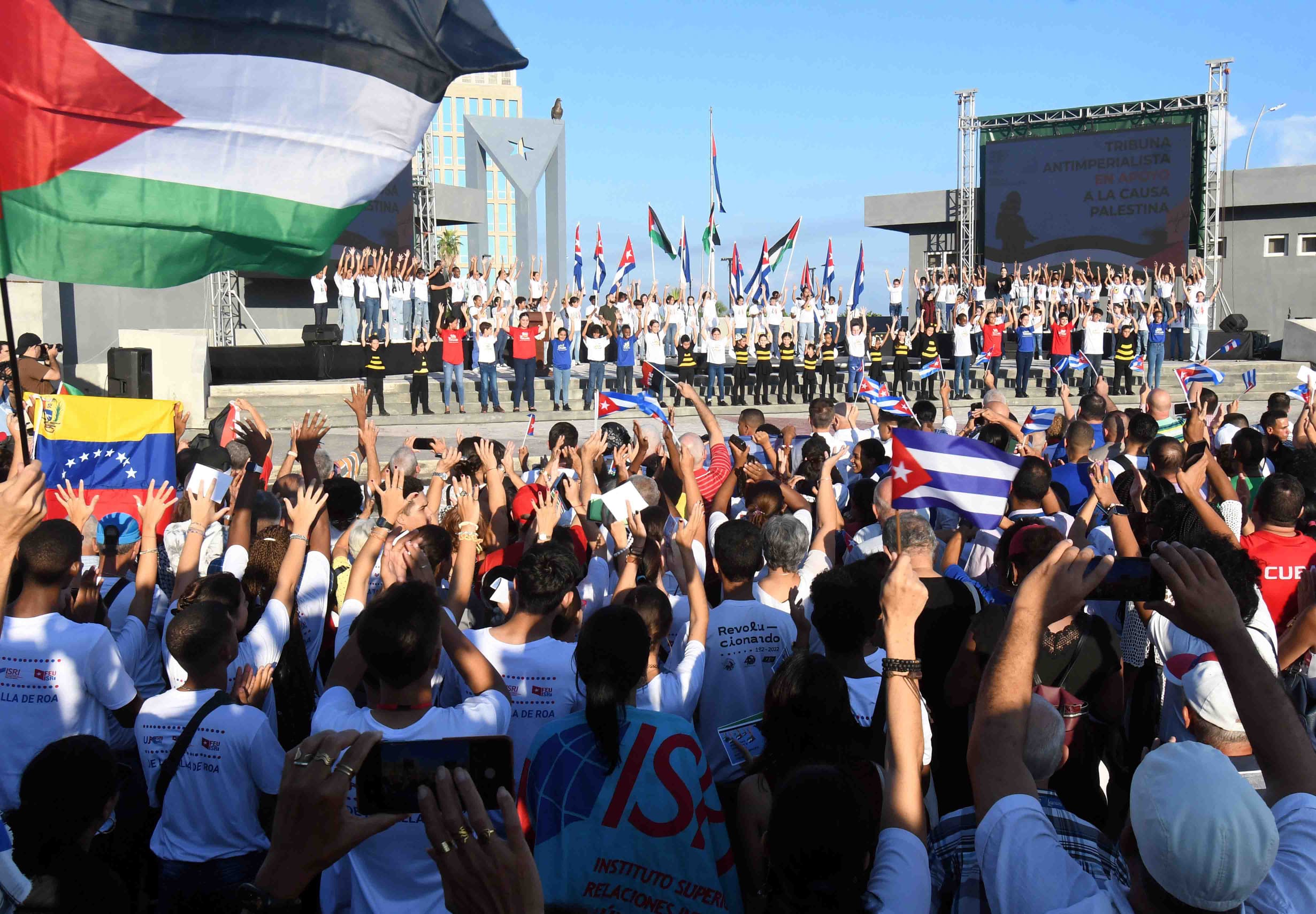Cuba marcha una vez más por Palestina
