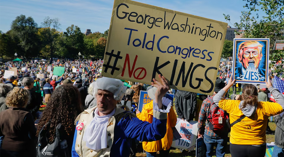 “No Kings”: Protestas masivas en Estados Unidos desafían la narrativa oficial 