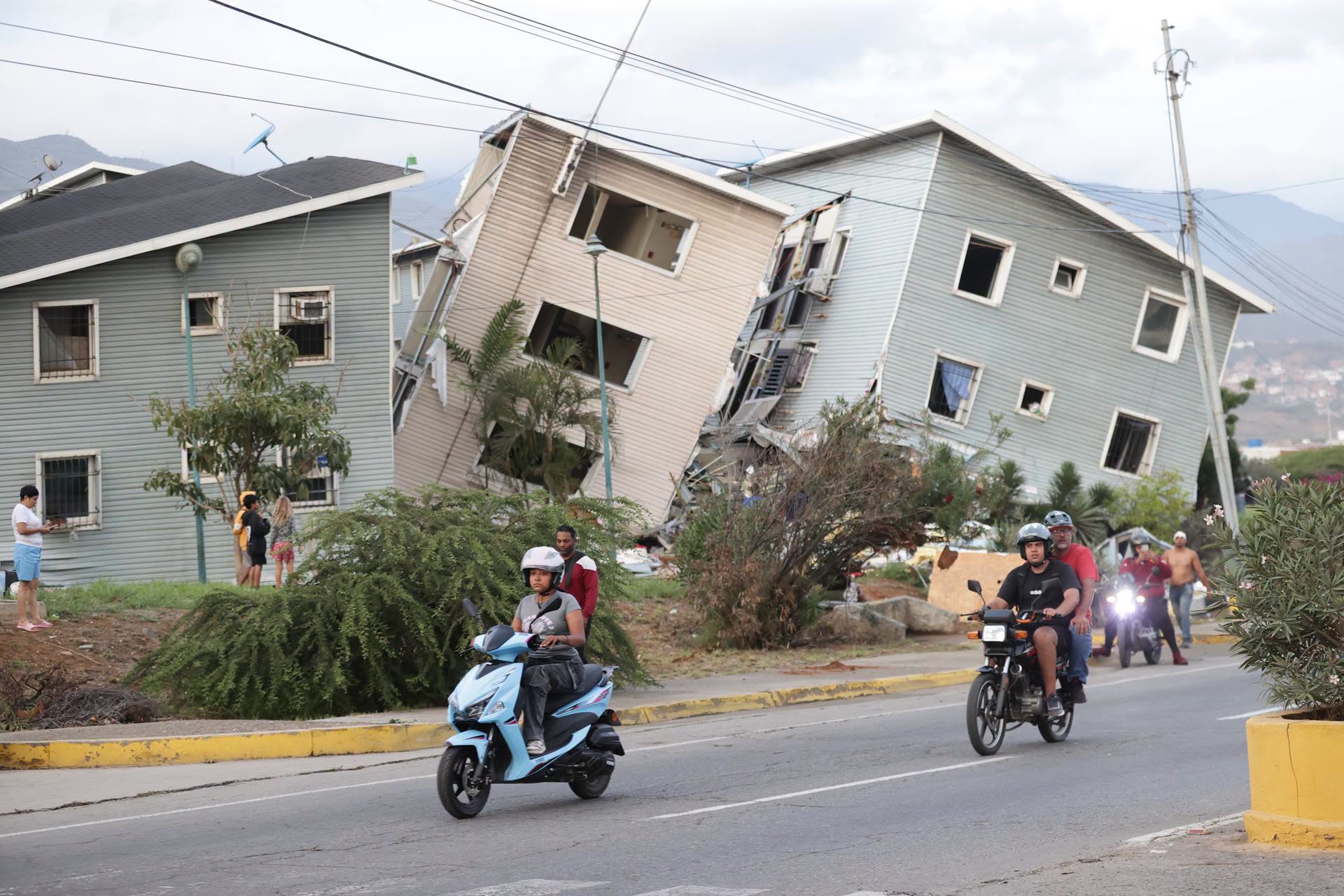 Doble sismo en Venezuela